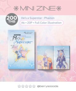 Phainon Illustration Mini Zine