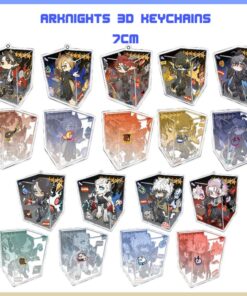 【PRE-ORDER】Arknights 3D Epoxy Keychains (shipment within February)
