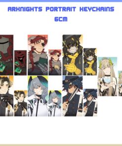【PRE-ORDER】Arknights Portrait Keychains (shipment within February)