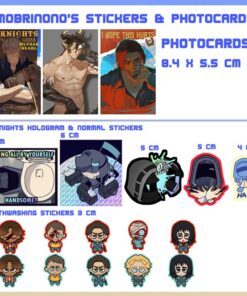 【PRE-ORDER】Mobrinono's Stickers & Photocards (shipment within February)